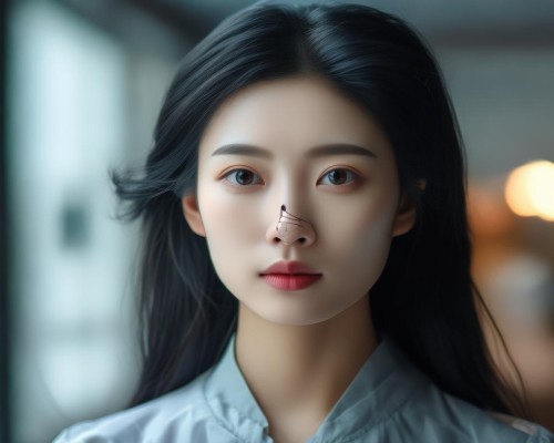 小翘鼻的成因与矫正方案